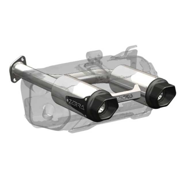 Esapament Zerra HEX Dual Rear-Exit CFMOTO Gen 3 - 1000/850 (X10/X8), Goes Terrox 1000