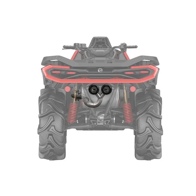 Esapament Zerra HEX Dual Center-Exit Can-Am Outlander G3 850/1000
