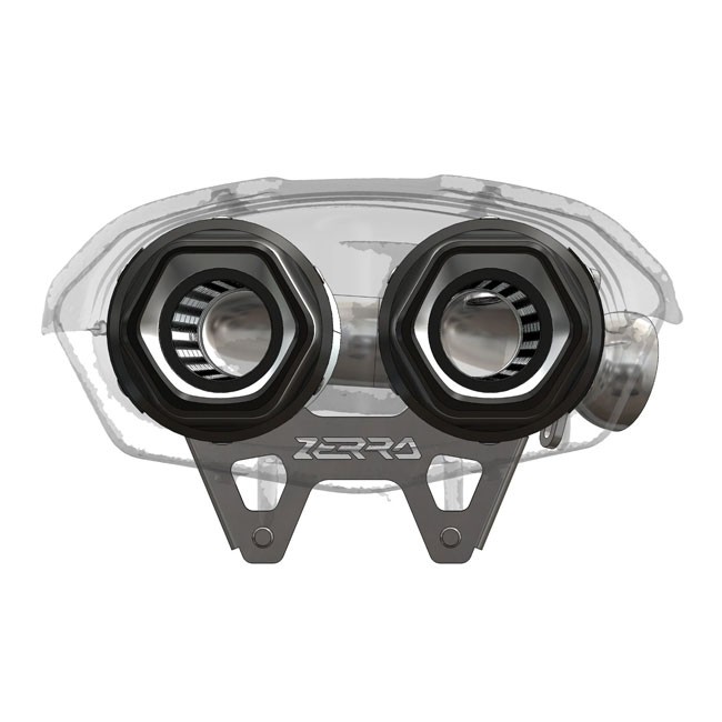 Esapament Zerra HEX Dual Exhaust Polaris Sportsman/Scrambler 1000 S