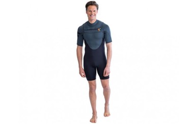 Costum Neopren Perth Shorty Chestzip 3/2mm, Barbati Costum Neopren Perth Shorty Chestzip 3/2mm, Barbati