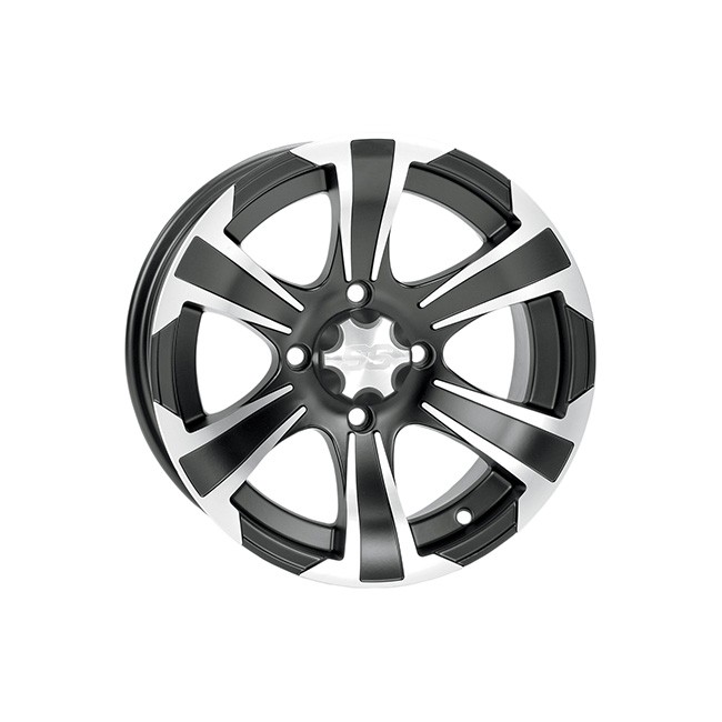 Jante ATV ITP SS312 NEGRU MAT 12x7 4/137 (12MM) 5+2