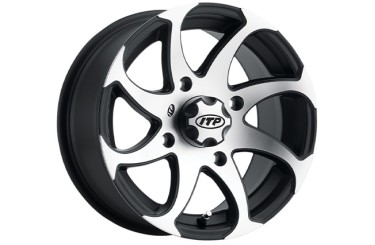 Jante Atv Itp Twister 14X7 4/110 Negru/Argintiu Stanga