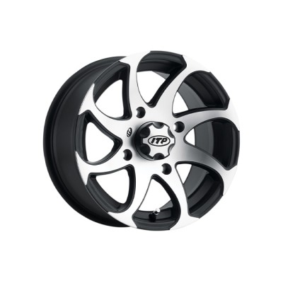 Jante Atv Itp Twister 14X7 4/110 Negru/Argintiu Stanga