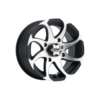 Jante Atv Itp Twister 14X7 4/110 Negru/Argintiu Dreapta