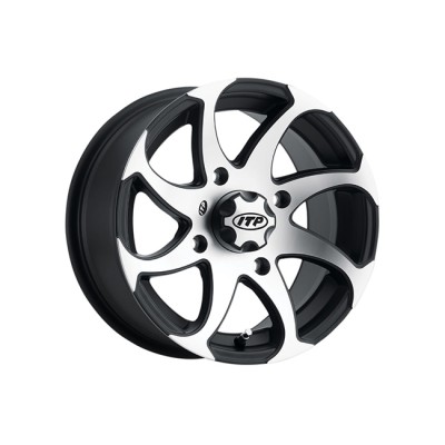 Jante Atv Itp Twister 14X7 4/137 Negru/Argintiu Stanga