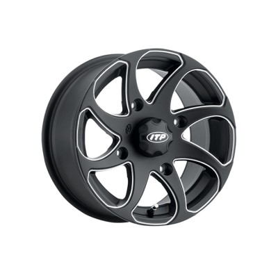 Jante Atv Itp Twister 14X7 4/110 Negru Mat Stanga
