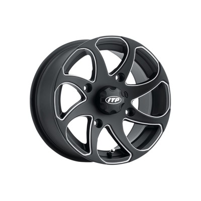 Jante Atv Itp Twister 14X7 4/110 Negru Mat Dreapta