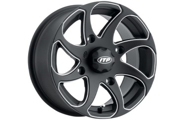 Jante Atv Itp Twister 14X7 4/137 Negru Mat Stanga