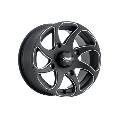Jante Atv Itp Twister 14X7 4/137 Negru Mat Stanga