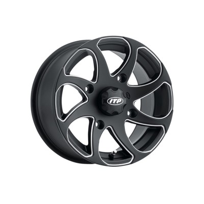 Jante Atv Itp Twister 14X7 4/137 Negru Mat Dreapta