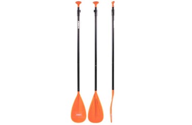 Padela SUP Aluminiu Portocaliu 3 piese Padela SUP Aluminiu Portocaliu 3 piese