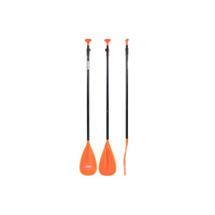Padela SUP Aluminiu Portocaliu 3 piese