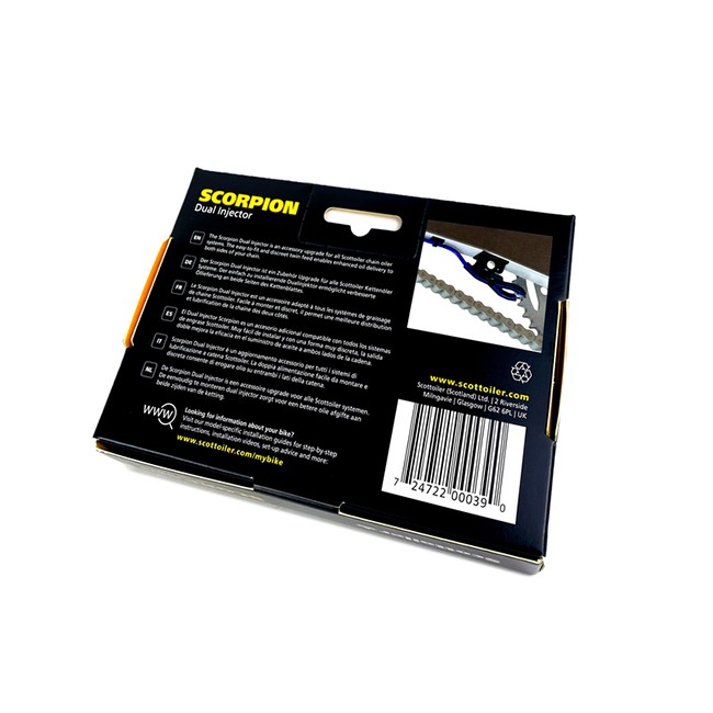 Scorpion Dual Injector Scottoiler - sistem ungere lant-motocicleta