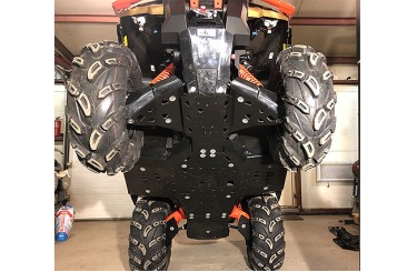 Scut Protectie ATV Full Kit Polietilena / Plastic Can-Am G2 Outlander Max 2019+ Scut Protectie ATV Full Kit Polietilena / Plastic Can-Am G2 Outlander Max 2019+