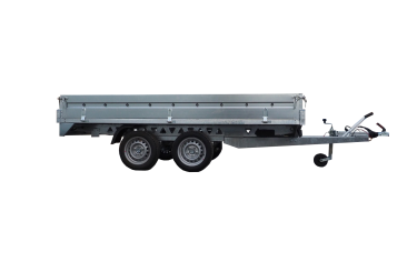 Remorca Cargo SSD 3116 2000 kg cu obloane de oțel