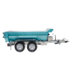 Remorca Dumper basculabila dublu ax