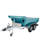 Remorca Dumper basculabila dublu ax