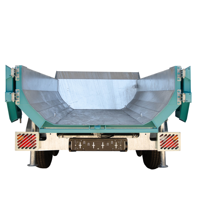 Remorca Dumper basculabila dublu ax