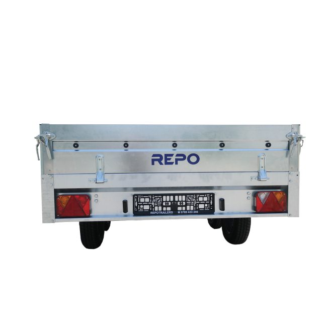 Remorca Cargo QSD 2616/07 dublu-ax 750 kg