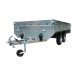 Remorca Cargo QSD 2616/07 dublu-ax 750 kg