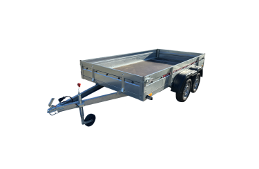 Remorca QED 3000 x 1600 x 300 mm dublu ax 750 kg