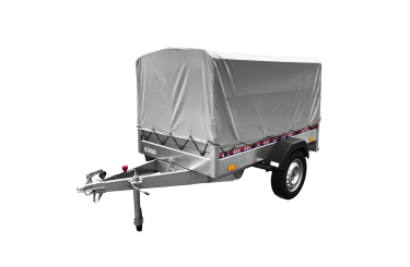 Remorcă REPO DRS cu prelată, basculabilă 2000 x 1050 x 1200 mm 750 kg Remorcă REPO DRS cu prelată, basculabilă 2000 x 1050 x 1200 mm 750 kg