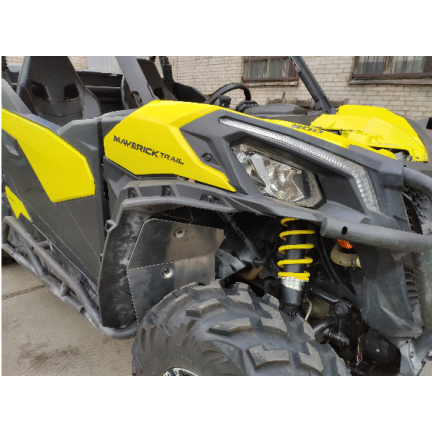 Protectii aluminiu aripa fata Maverick Trail