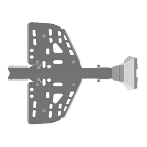 Scut protectie ATV aluminiu Outlander G1
